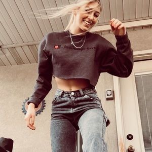 COPY - Champion long sleeve crop top